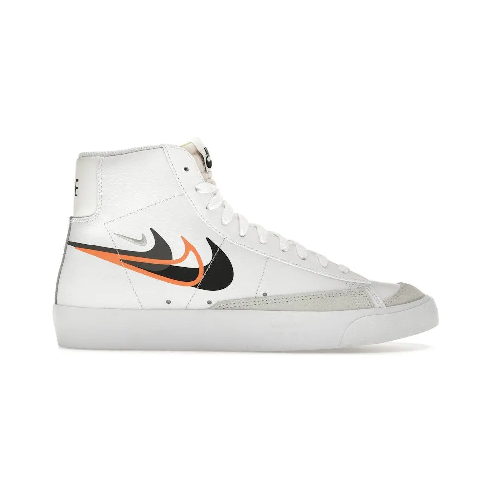 Nike Blazer Mid ’77 Multi-Swoosh Bright Mandarin (FN7809-100)