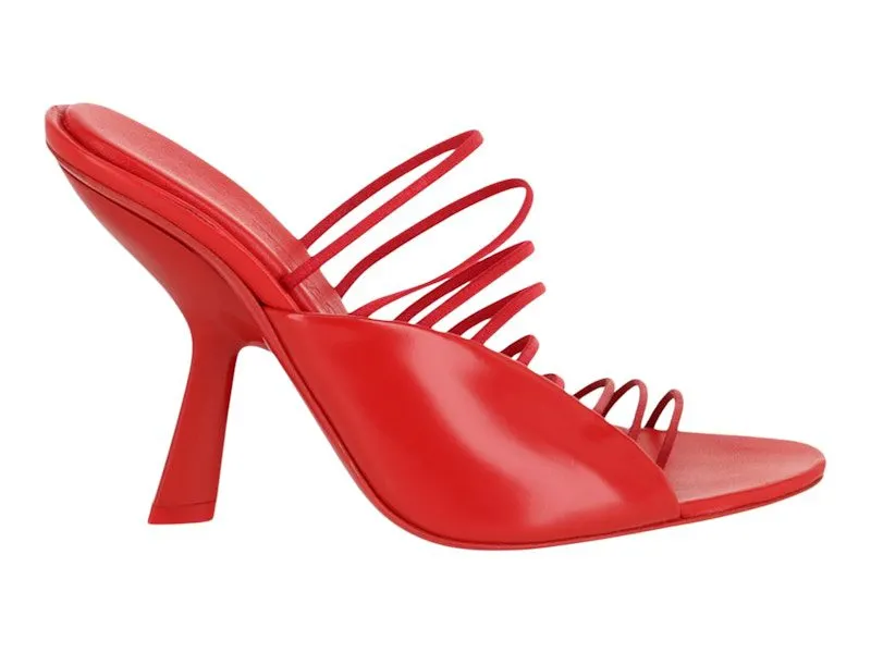 Ferragamo Altaire X5 Heel Sandals Red (01F024-760289-1C)