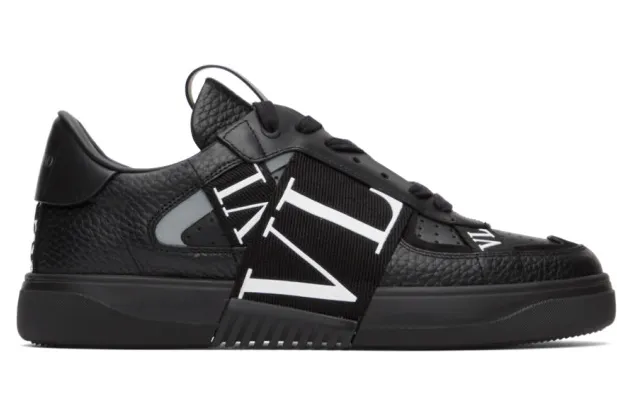 Valentino Black Valentino Garavani VLTN Sneakers (UY2S0C58WRQ)
