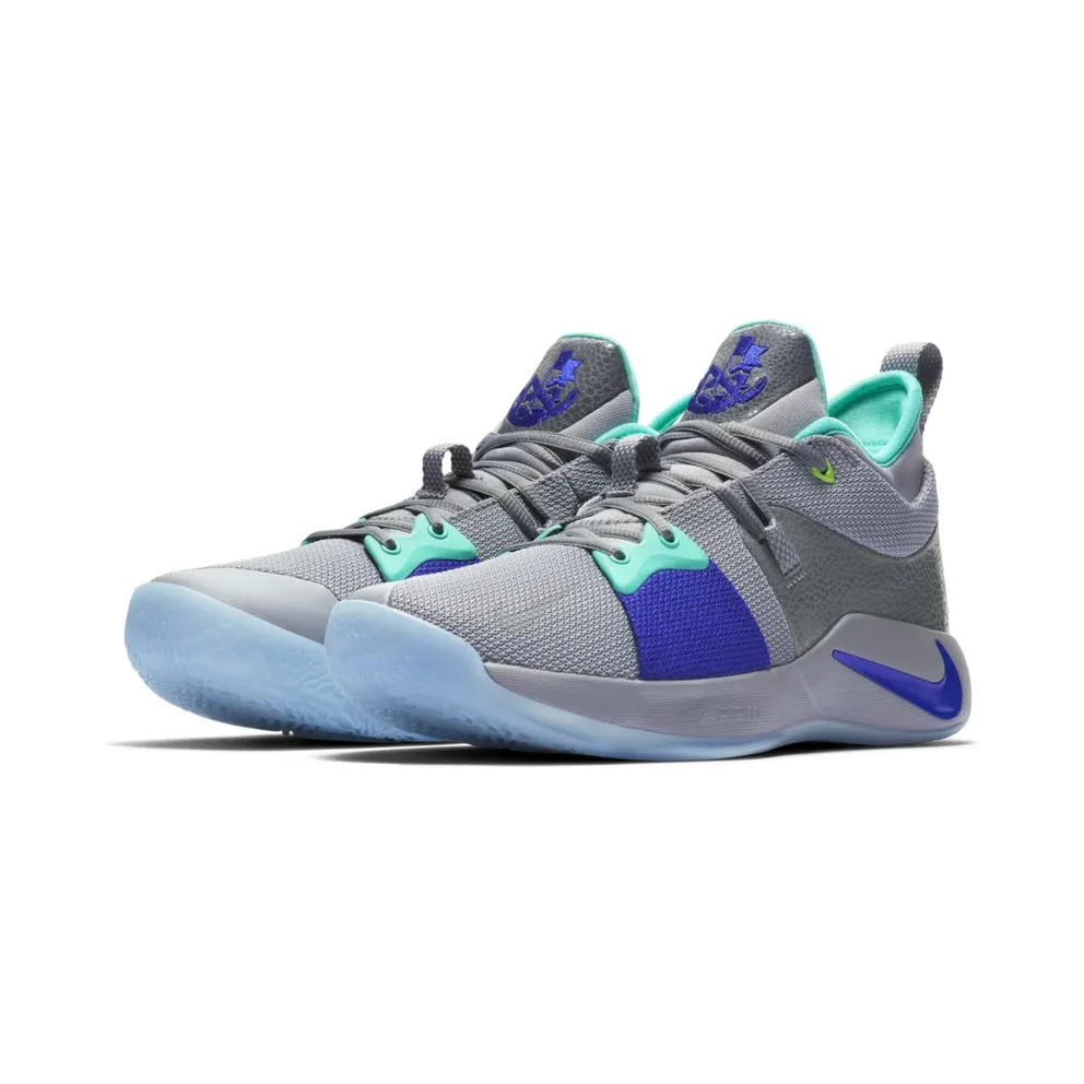 Nike PG 2 Pure Platinum Pure Platinum/Neo Turquoise-Wolf Grey (AJ2039 002)