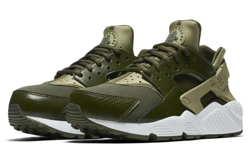 Nike Air Huarache Run Neutral Olive Cargo Khaki (W)