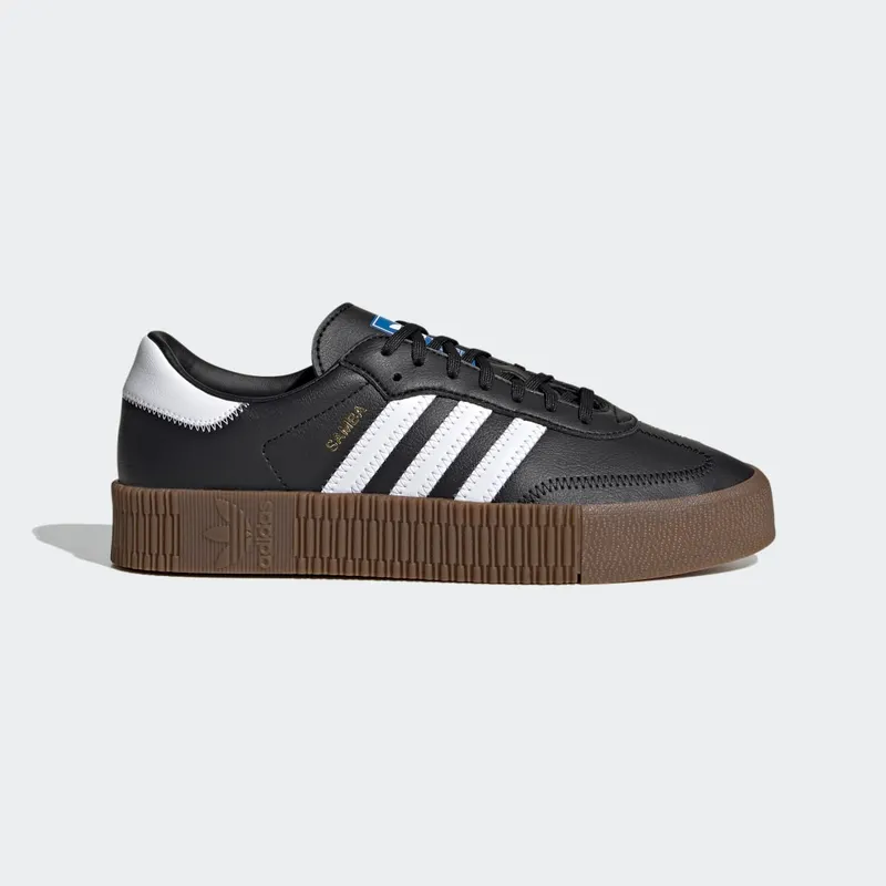 adidas SAMBAROSE Core Black / Cloud White / Gold Metallic (H01870)