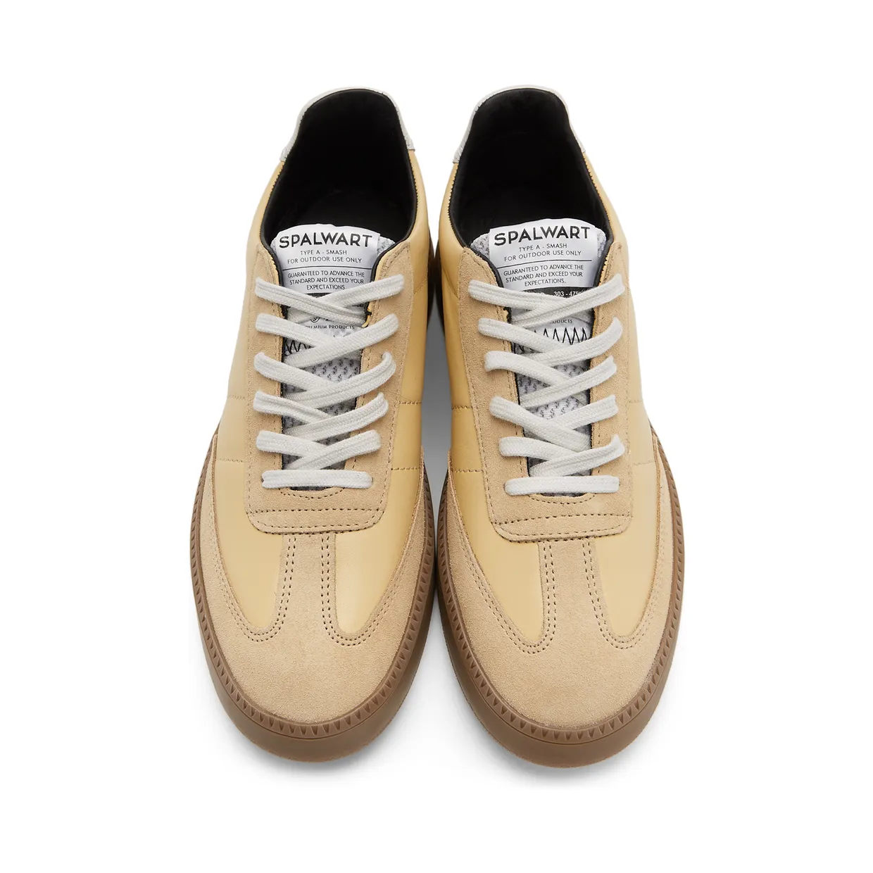 Spalwart Beige Nappa Smash Sneakers (3033570 1402) (5)