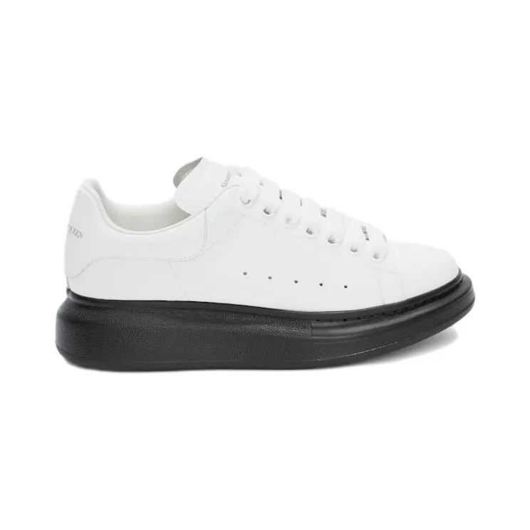 Alexander McQueen Oversized White Black Sole (W) (553770WHTQ49061)