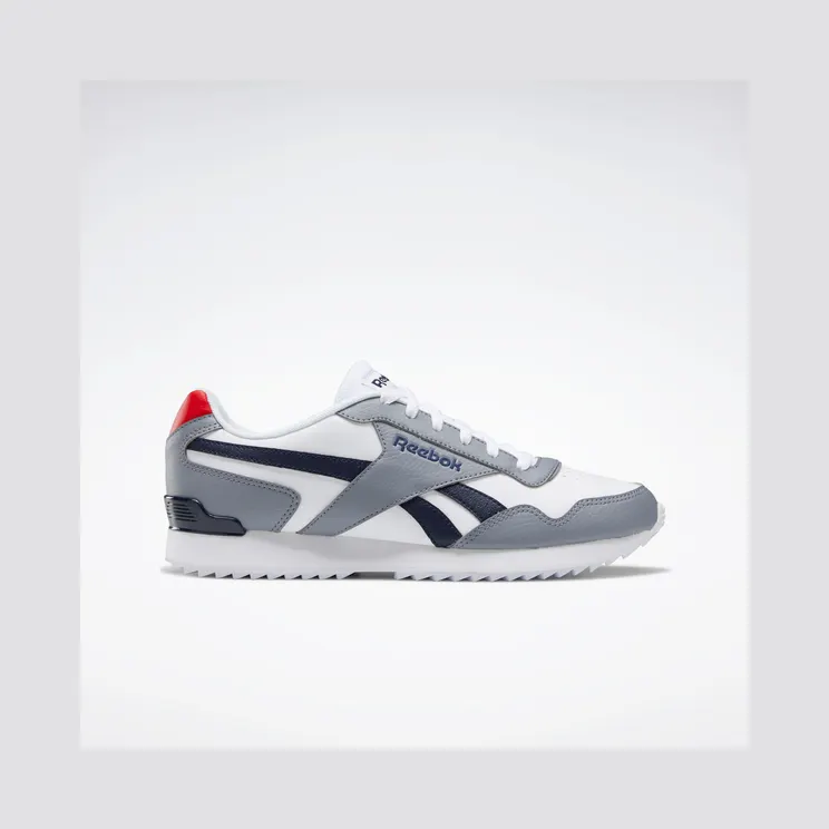 Reebok Royal Glide Ripple Clip Cloud White / Vector Navy / Vector Red