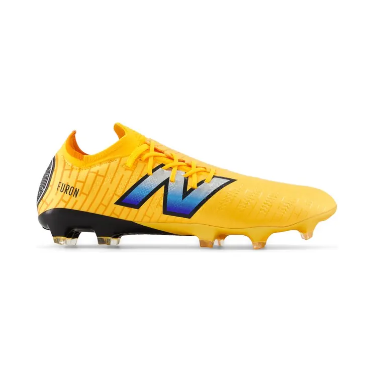 New Balance Furon Pro FG V7 Sun Glow Silver Metallic Black (SF1FZ75)