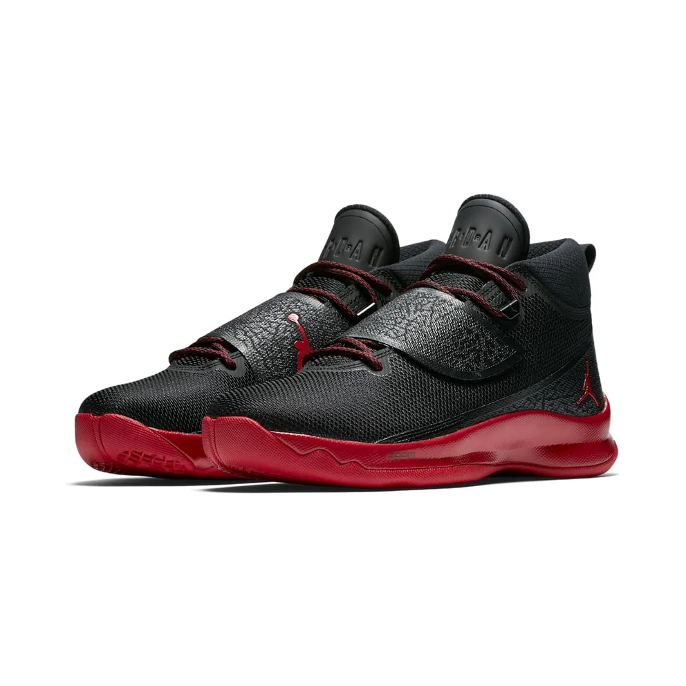 Jordan Air Super Fly 5 PO Black/Gym Red-Gym Red Black/Gym Red-Gym Red (881571-002)