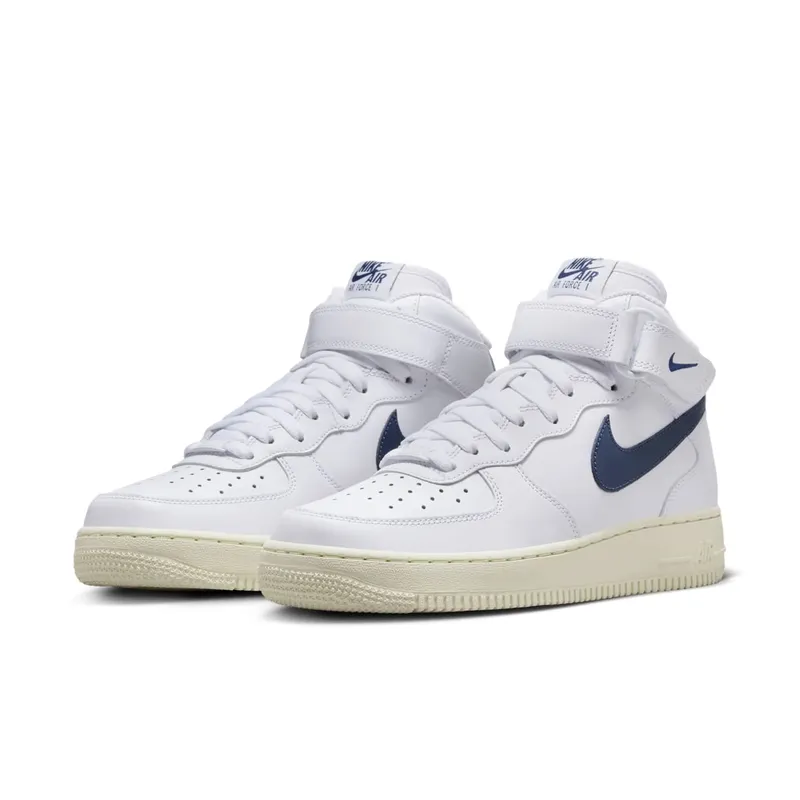 Nike Air Force 1 Mid ’07 White Midnight Navy (DD9625-105)
