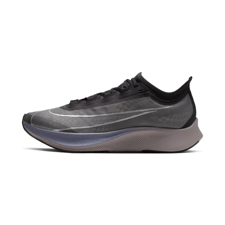 Nike Zoom Fly 3 “Thunder Grey / Black / Pumice / Metallic Silver” (AT8240-001)