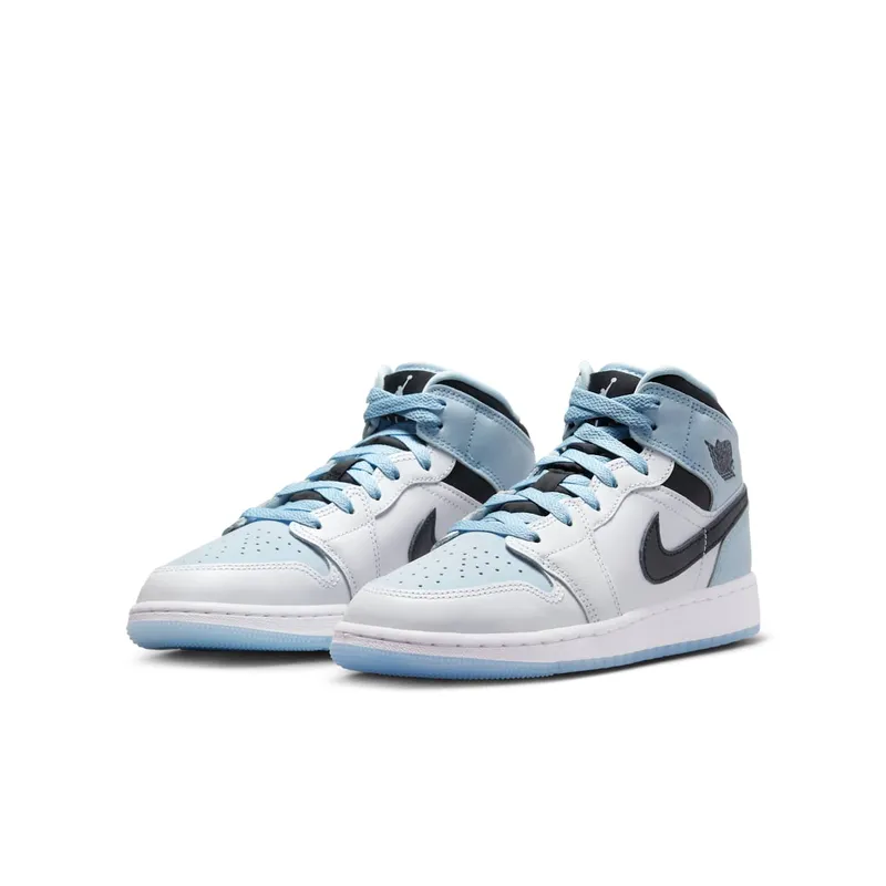 Air Jordan 1 Mid SE GS “Ice Blue” (DV1337-104)