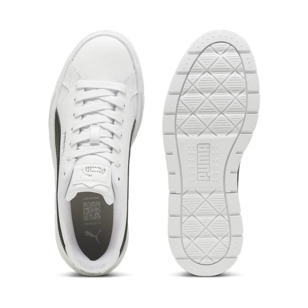 Puma Karmen II Leather “Puma White / Puma Black / Puma Silver” (397456_03)