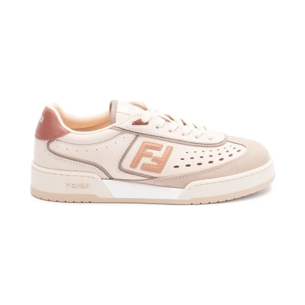 Fendi Match Leather Sneakers 8E8670ASB2F1RUY