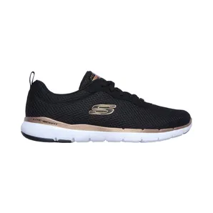 Skechers Flex Appeal 3.0 First Insight Black / Roos Gold “Black” (13070 Bkrg) (13070BKRG)