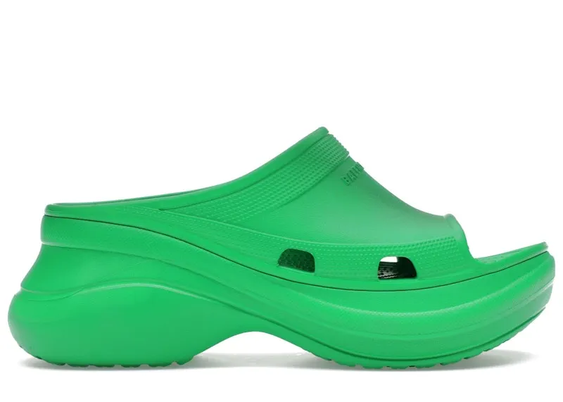 Balenciaga x Crocs Pool Slide Sandal Green (677386W1S8E3033)