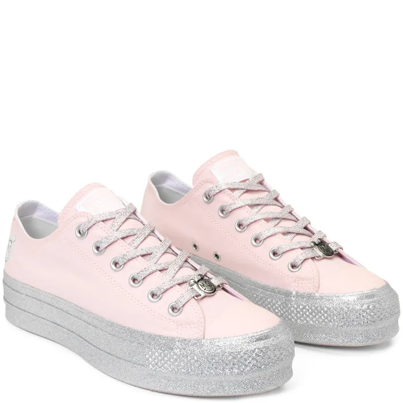 Converse Chuck Taylor All-Star Lift Low Miley Cyrus Pink (W) Pink (562237C)