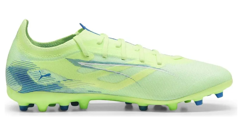 Puma Ultra 5 Match MG Fußballschuhe 01 – lapis lazuli/puma white/sunset glow 43 für Herren, blau, Größe 44 ½ EU / 10 UK (107894)