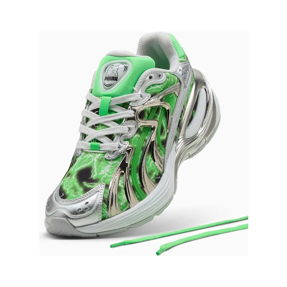 Puma Inverse RIPNDIP Silver Fluro Green