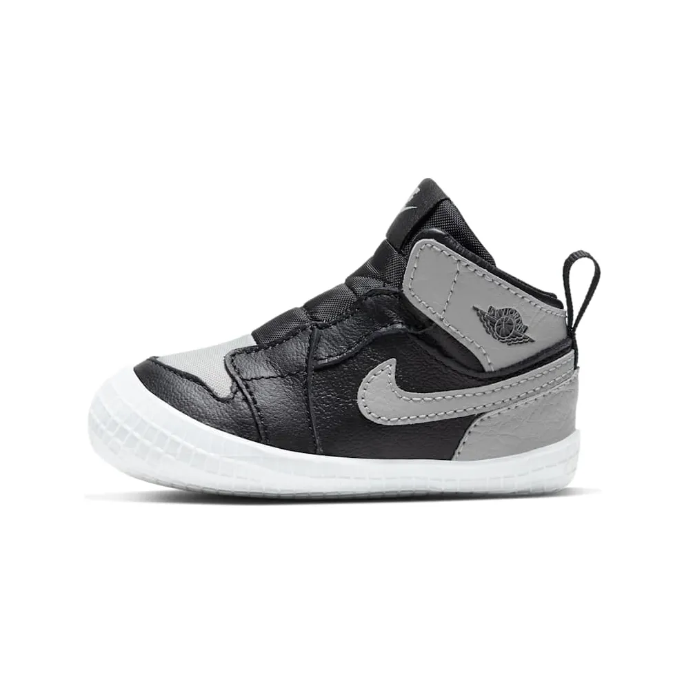 Jordan 1 Crib Bootie Black Medium Grey (I)