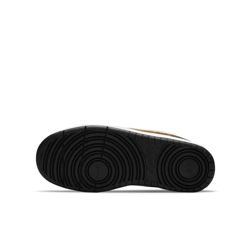 Nike Court Borough Low 2 Canvas Black Praline (GS) (DC7949-001)