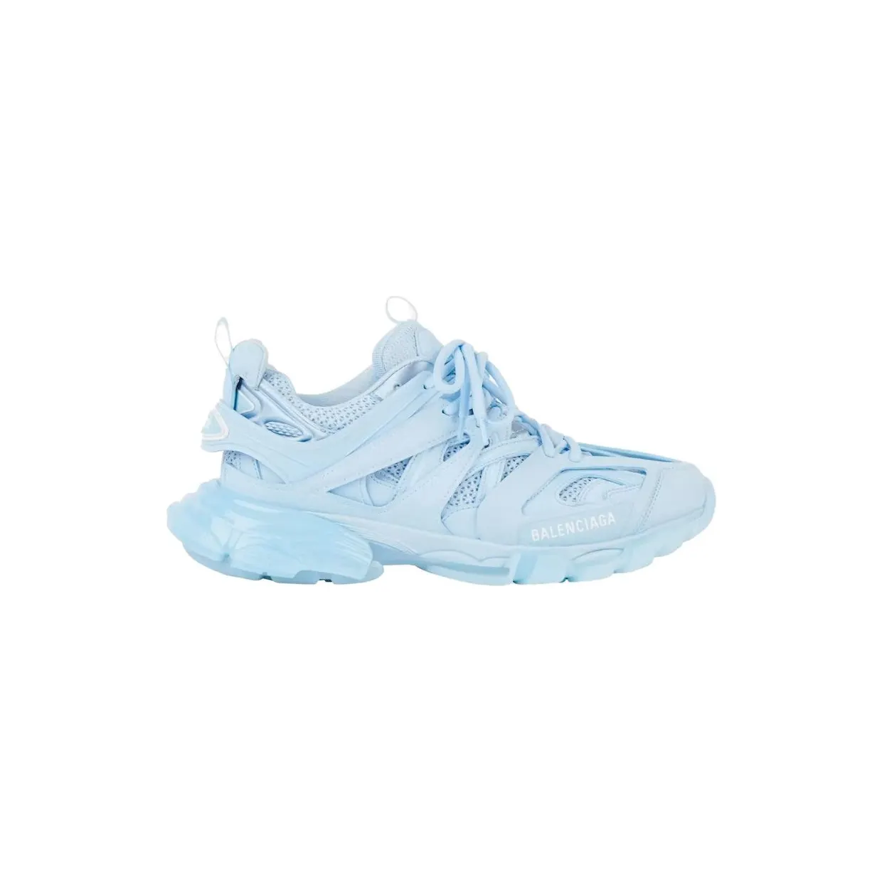 Balenciaga Triple S Clear Sole Light Blue (647742W3BM24200)