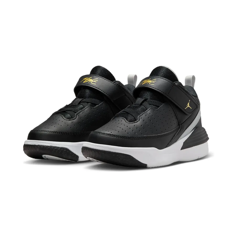 Jordan Max Aura 5 Black White Wolf Grey Metallic Gold (DZ4354-017)