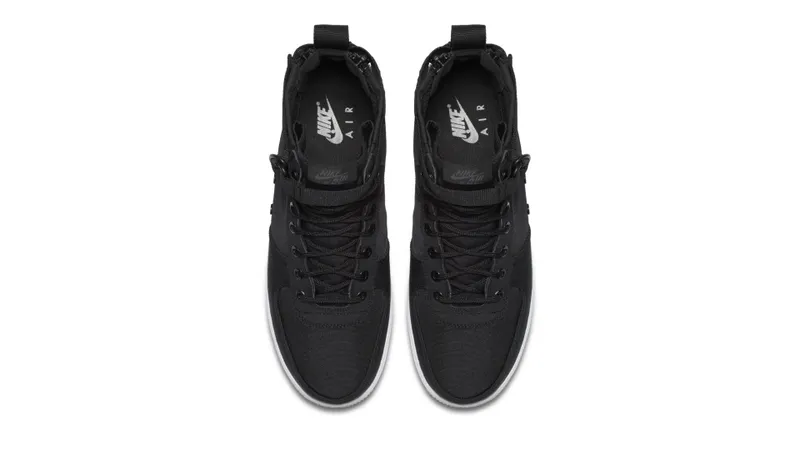 Nike  Sf Af1 Mid Black Anthracite-White Black/Anthracite-White (917753-006)