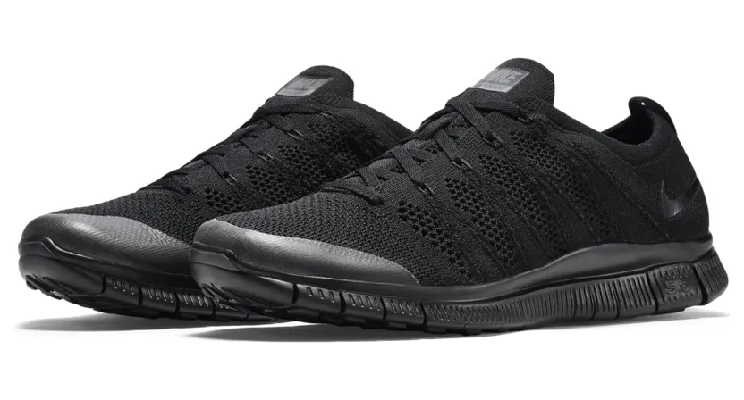 Nike Free Flyknit NSW Triple Black