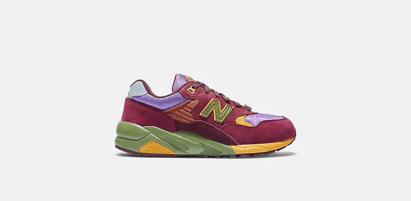 New Balance 580 Stray Rats Maroon Purple (MT580SR2)