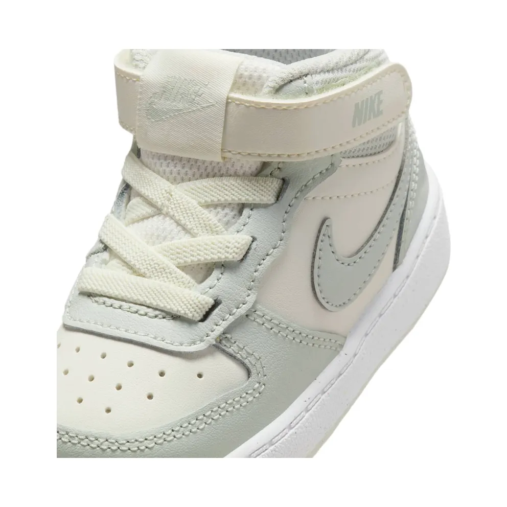 Nike Court Borough Mid 2 TD “Sail White Light Silver” (CD7784-127)