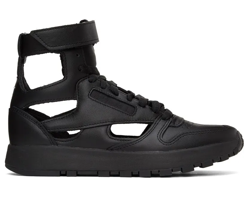 Maison Margiela Black Reebok Edition Tabi High-Top Sneakers (S37WS0569 P4241)
