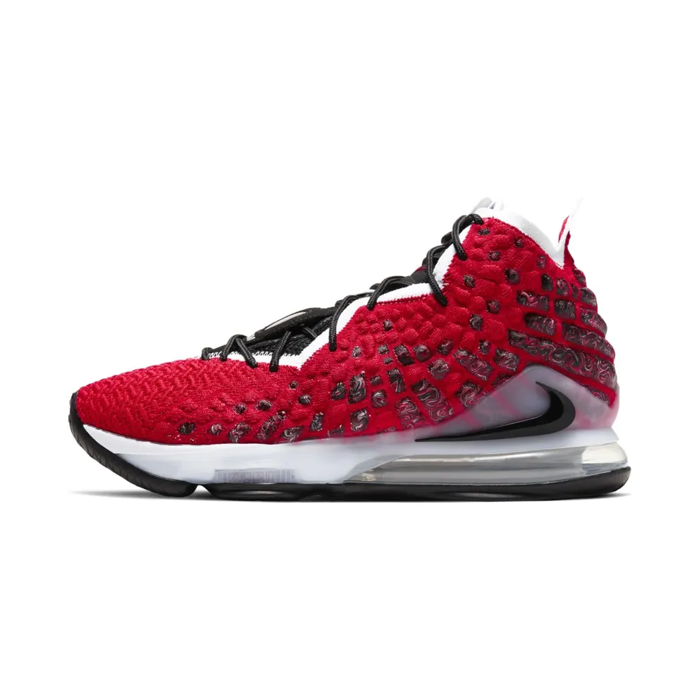 Nike Lebron 17 University Red Black University Red/Black-White (BQ3177-601)