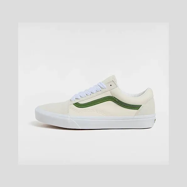 Vans Old Skool Marshmallow White Green (VN000D5NGRN)