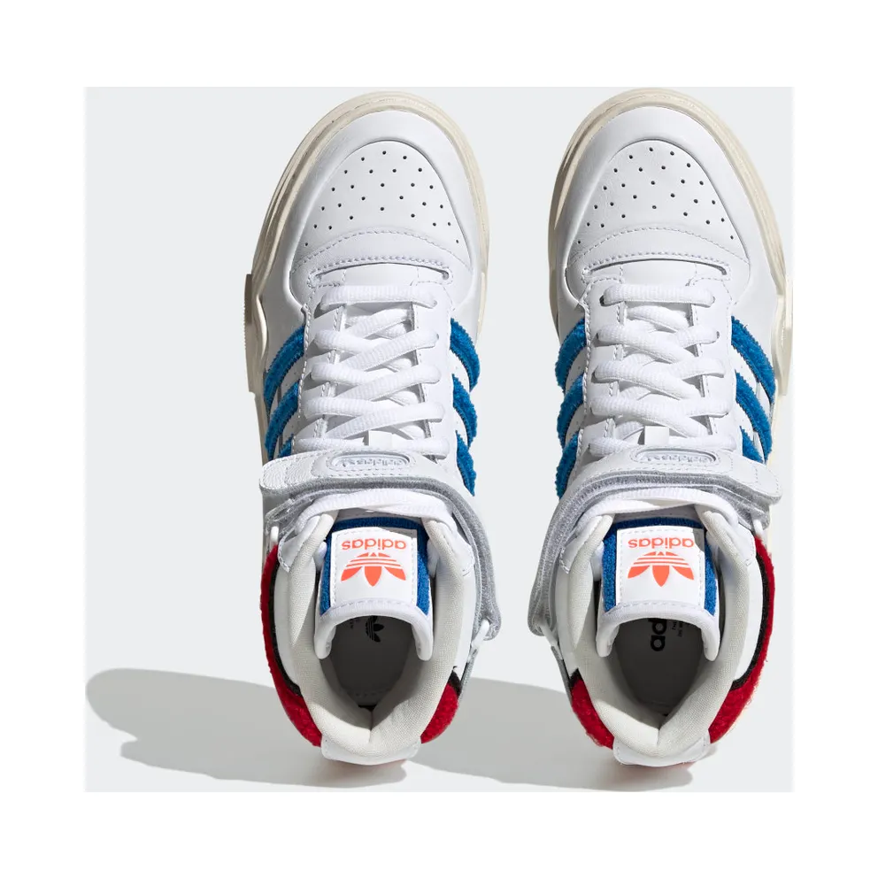Adidas Forum Bonega 2B Cloud White / Bright Royal / Better Scarlet (HQ9883)