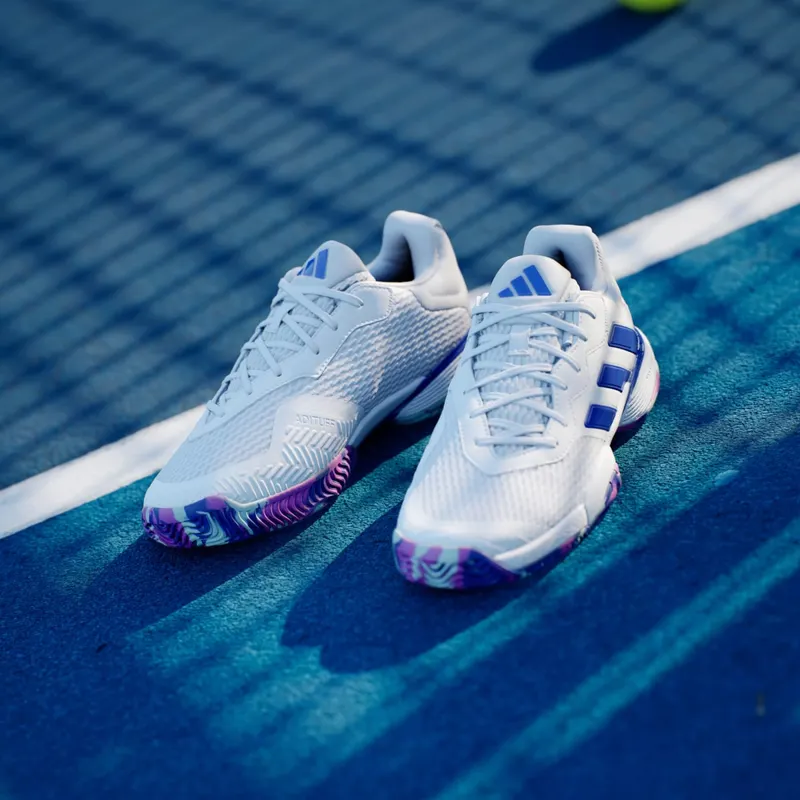 adidas Barricade Cloud White Lucid Blue Semi Flash Aqua (IG1727)