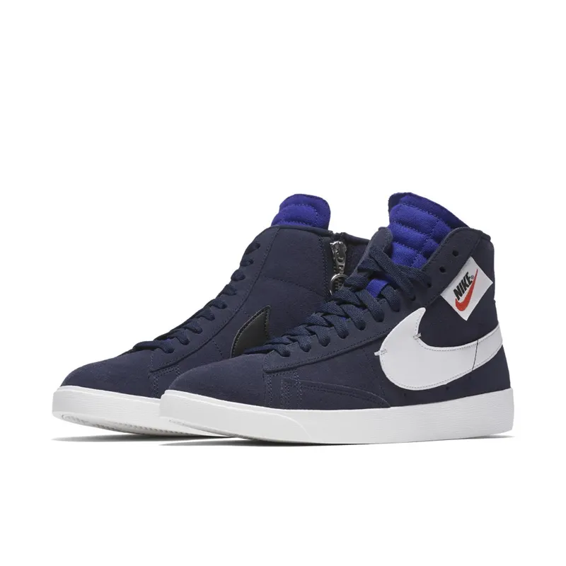 Nike Blazer Mid Rebel Blackened Blue (W) Blackened Blue/Summit White-Black (BQ4022-401)