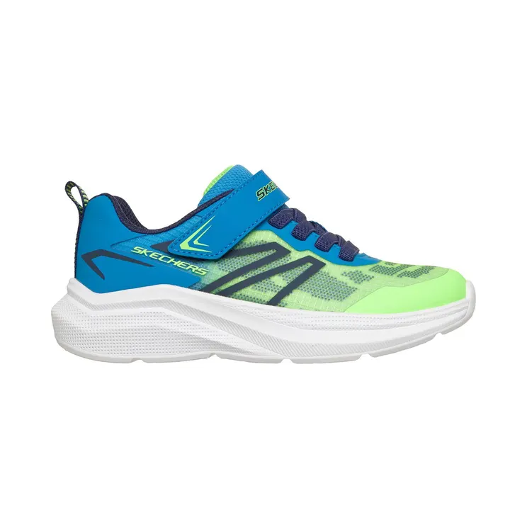Skechers Microspec Velocity Limoen/Blauw