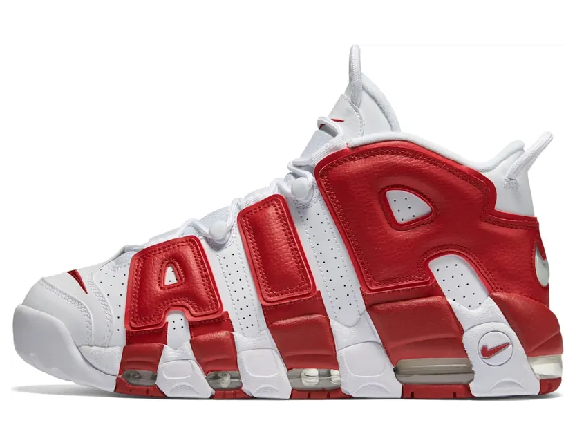 Nike Air More Uptempo White Gym Red (414962-100)