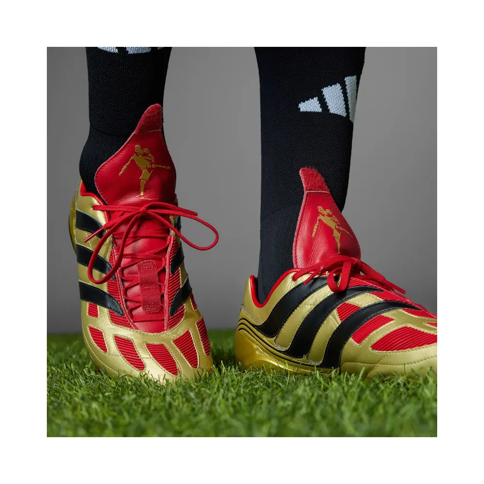 adidas Predator Precision FG Zinedine Zidane Gold Metallic Made in Germany (IH0944)