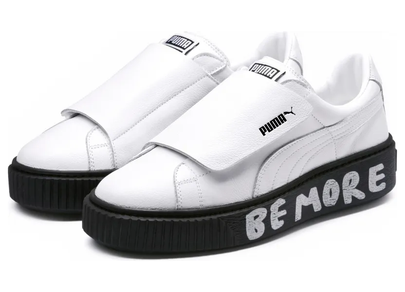 Puma Platfrom Strap SM Puma White (W)