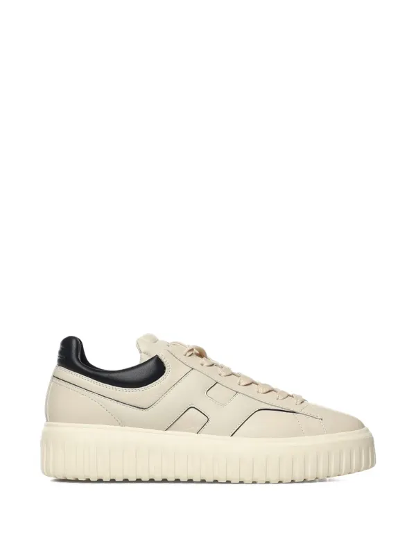 Hogan H-Stripes with plateauzool – White (HXM6450FE93UY8)