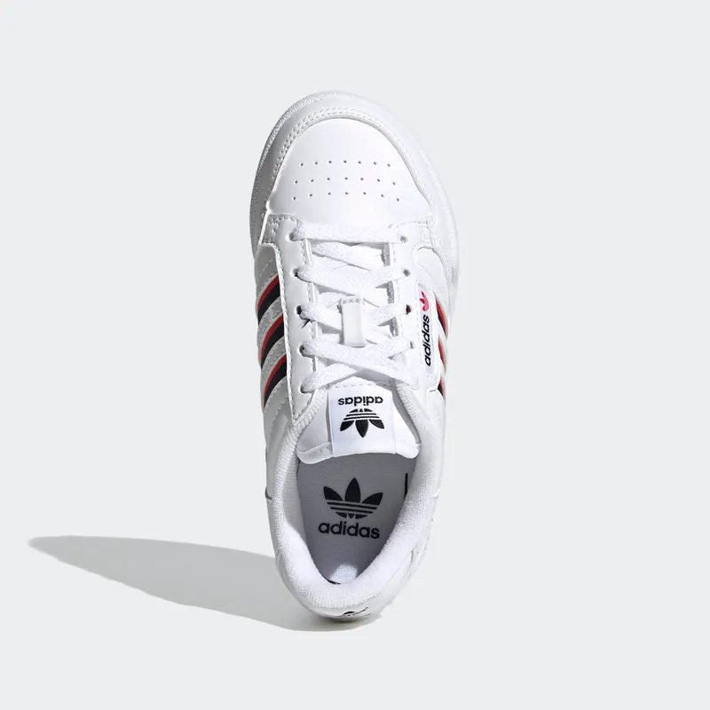 Adidas Continental 80 Stripes Cloud White / Collegiate Navy / Vivid Red (S42611)