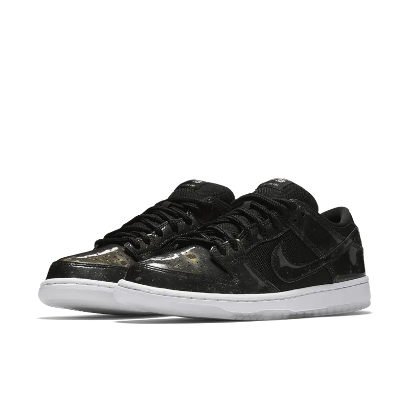 Nike SB Dunk Low 420 Intergalactic Black/Black-White-Metallic Cool Grey (883232-001)