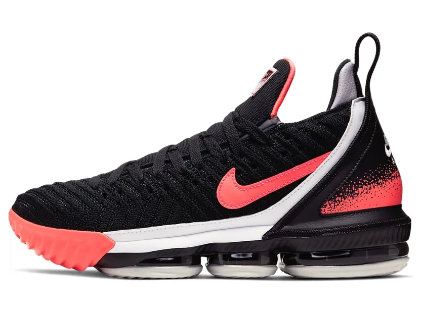 Nike LeBron 16 ‘Tech Challenge Hot Lava Black’ Black/Hot Lava-Flat Silver (CI1521-001)