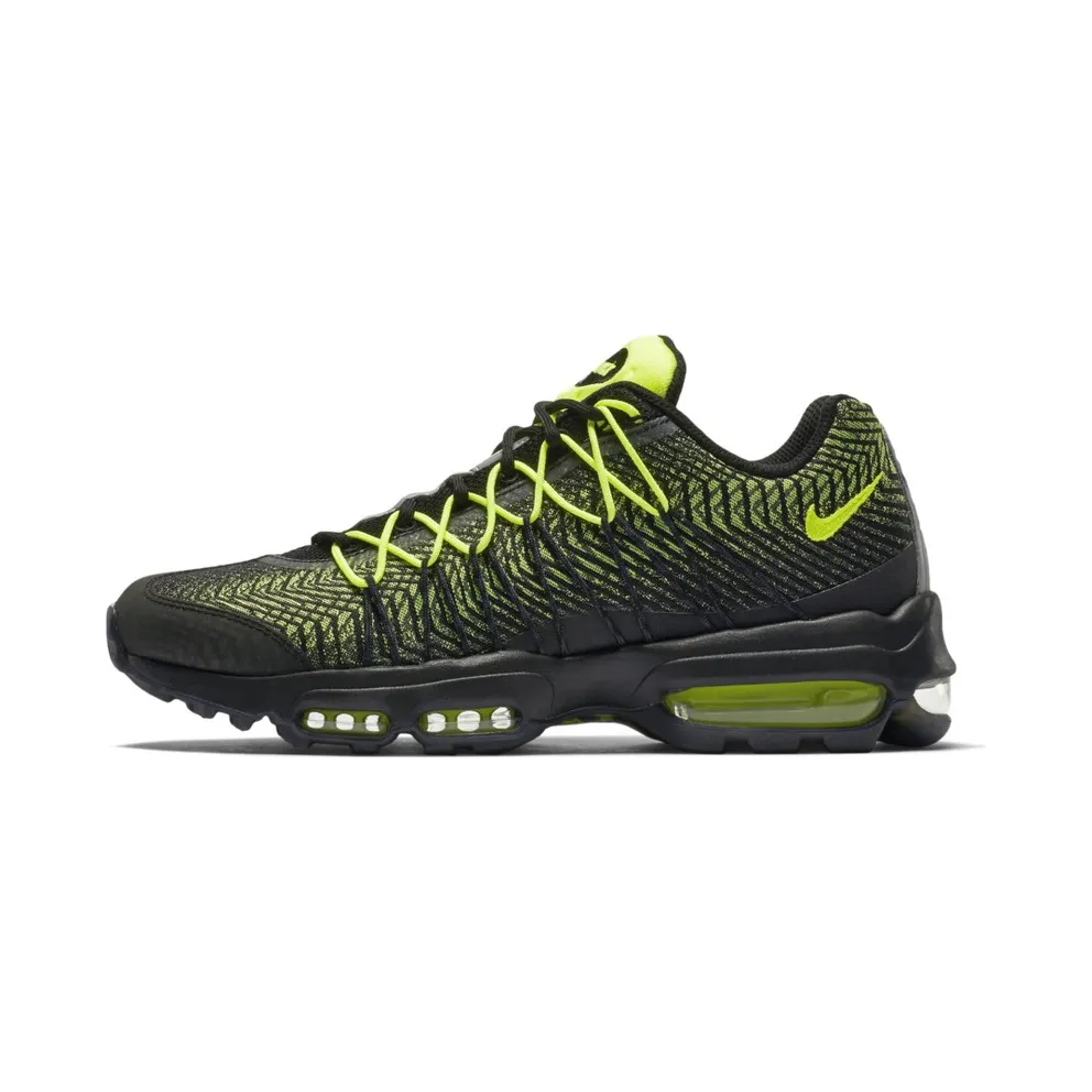 Nike Air Max 95 Jacquard Black Volt Black/Volt-Drk Grey-Mttlc Slvr (749771-007)