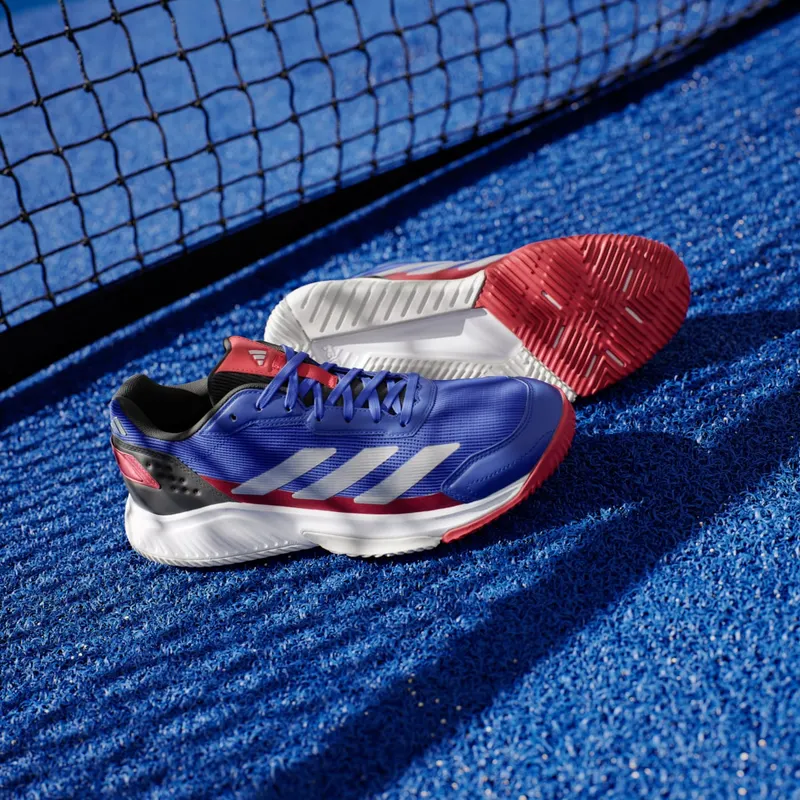 Adidas Courtquick Padel Lucid Blue / Silver Metallic / Lucid Red (JP9592)