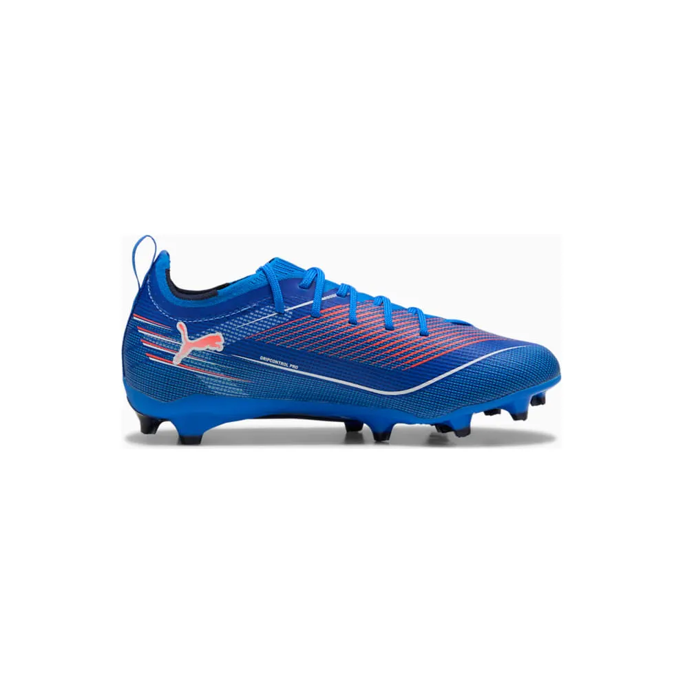 Puma Ultra 6 Pro FG/AG Jr Ultra Blue White Glowing Red (108552-01)