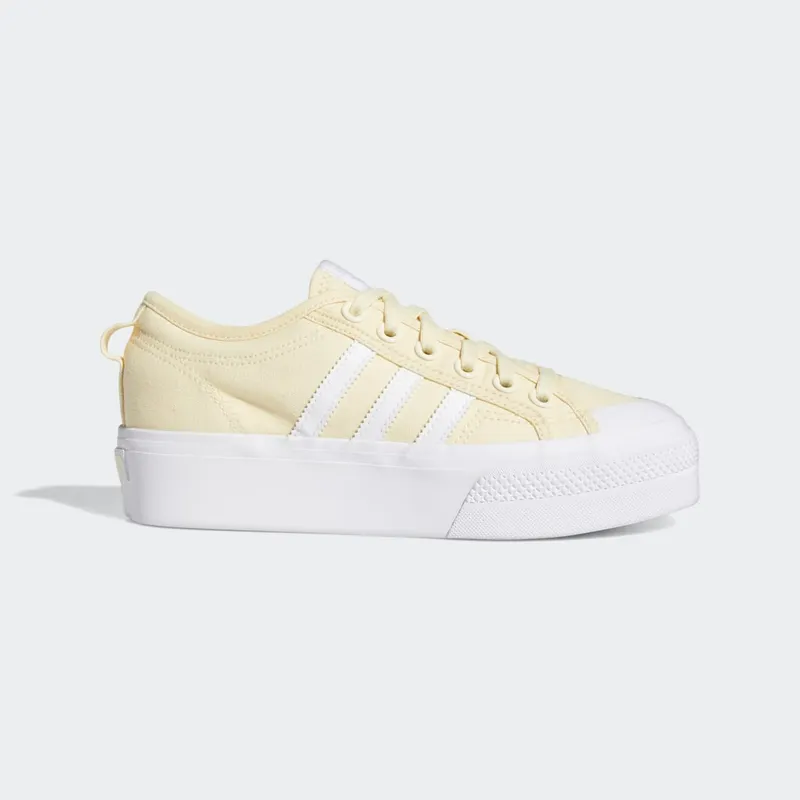 adidas Nizza Platform Sand / Cloud White / Cloud White (GZ8856)