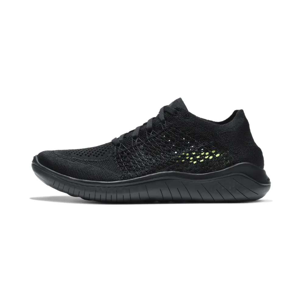 Nike Free RN Flyknit 2018 Black Anthracite (W) Black/Anthracite (942839-002)