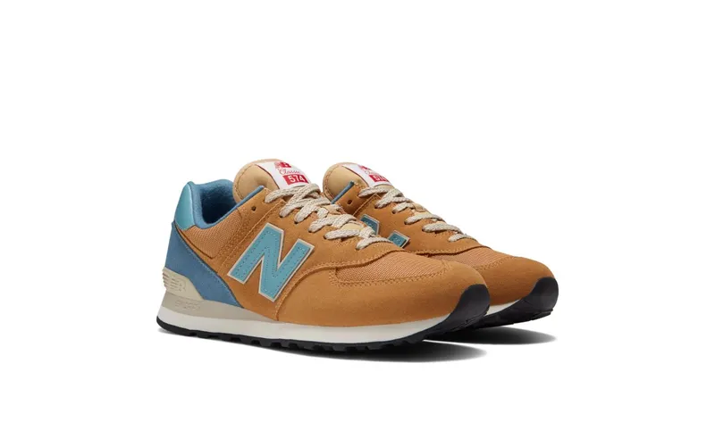 New Balance New Balance Unisex 574 Brown/Blue (ML574OV2)