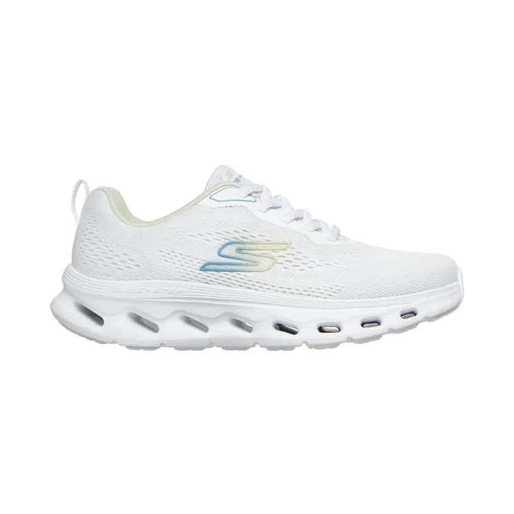 Skechers GO WALK Glide-Step 2.0 – Krisshirt Wit/Blauw